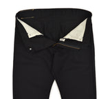 1980's Lee 200 BLACK TWILL PANTS MINT... W38 L34