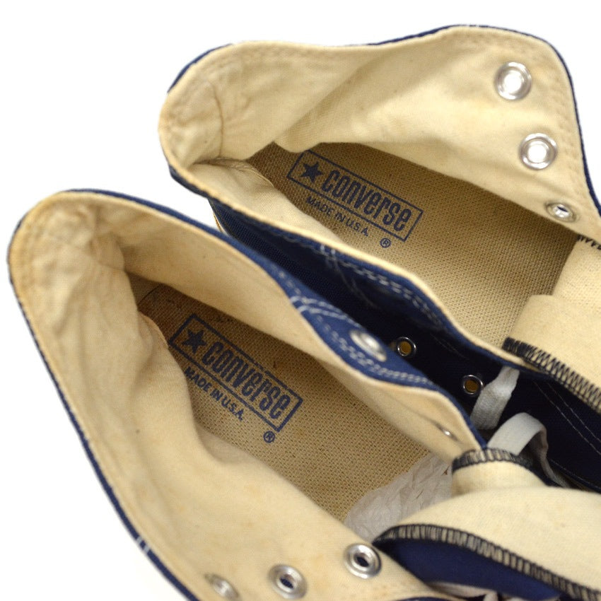 1980's CONVERSE ALLSTAR HI NAVY... 12