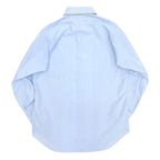 1960's USAF BROADCLOTH BLUE AF SHADE 1550 SHIRT ONE WASH... 141/2