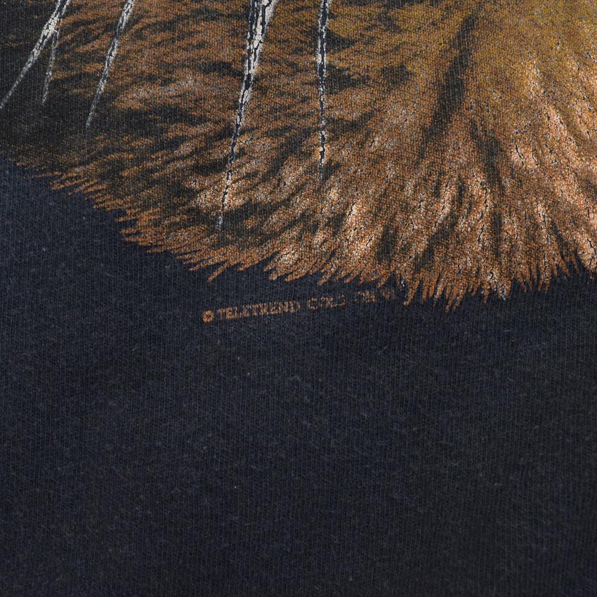 1990s ONEITA Cat T-shirt... XL