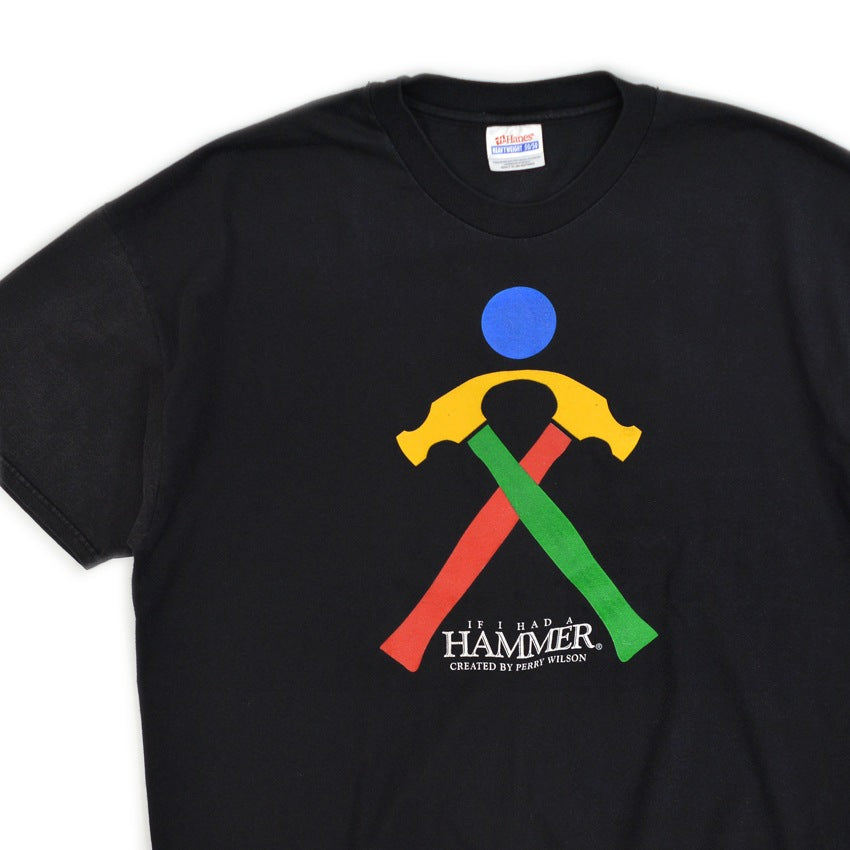 1990's〜 Hanes THE HOME DEPOT HAMMER PRINT T-SHIRT ... XL