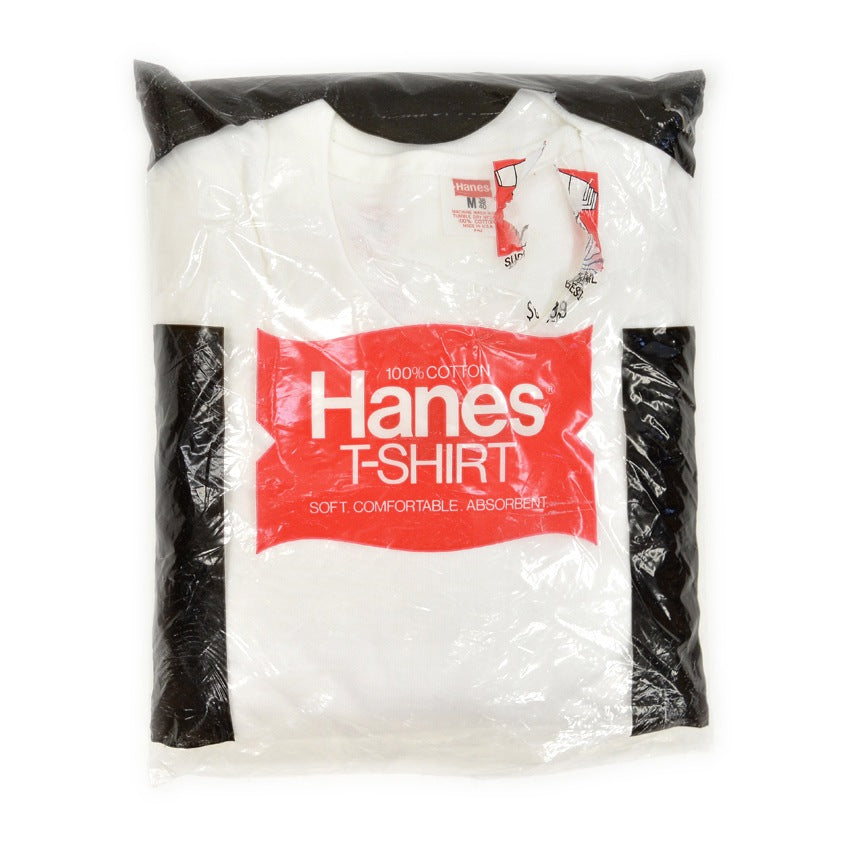 1970's DEADSTOCK Hanes 3PACK T-SHIRT...M
