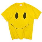 1990's DELTA SMILEY FACE PRINT T-SHIRT...L