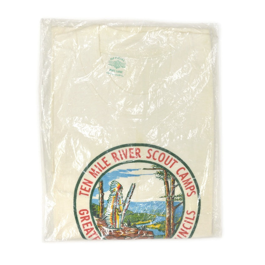 〜1960's DEADSTOCK B.S.A. GREATER NEW YORK COUNCILS T-SHIRT ... LARGE