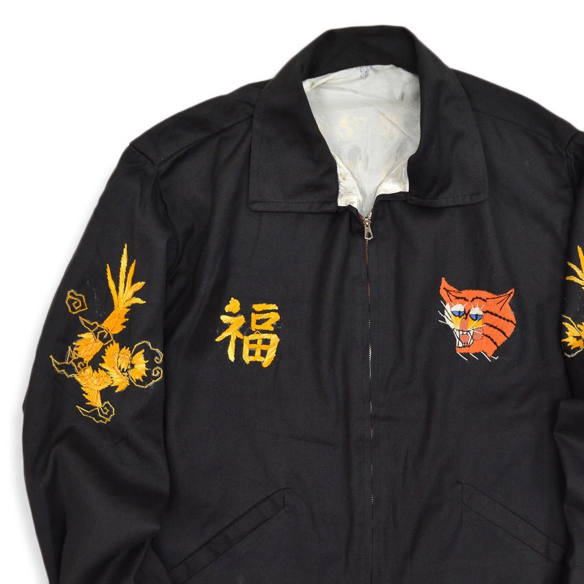 1960s VIETNAM SOUVENIR JACKET (Vietnamese style) MINT ... Fits like S