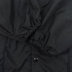 1970's~ RUSSELL ALL BLACK COACH JACKET... L
