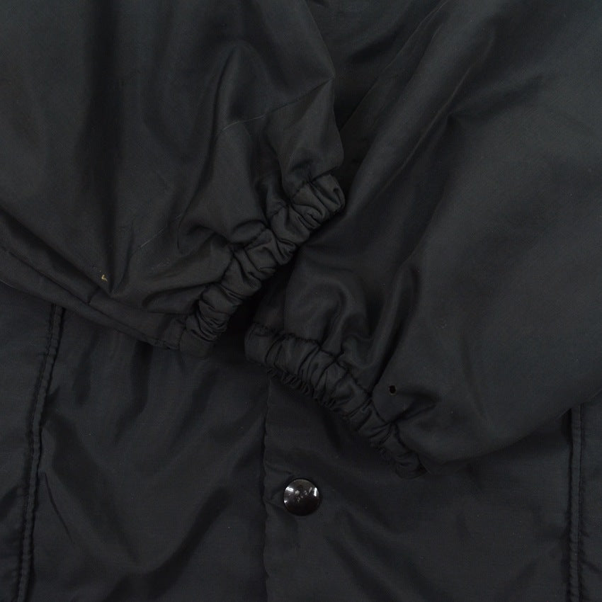 1970's~ RUSSELL ALL BLACK COACH JACKET... L