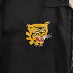 1960s VIETNAM SOUVENIR JACKET (Vietnamese style jacket) 65-66 with embroidered name...