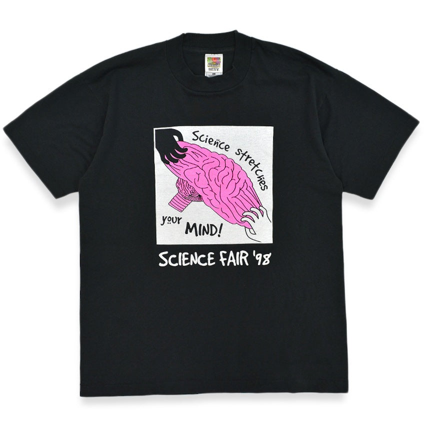 1990's SCIENCE STRETCHES YOUR MIND T-SHIRT...L