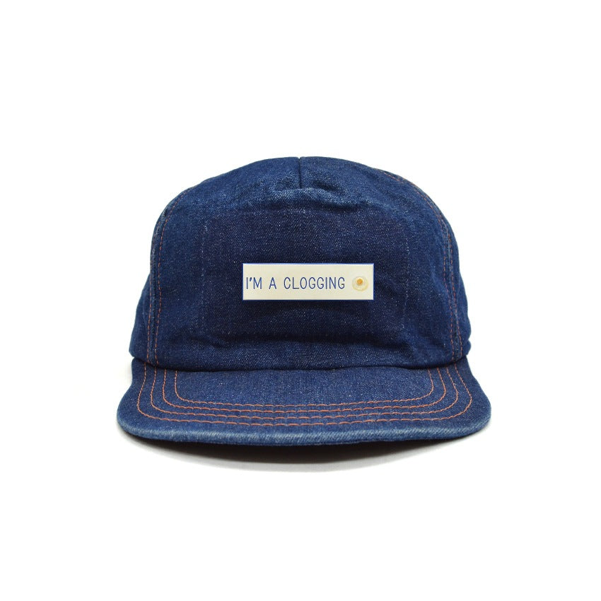 1980s ~ I'M A CLOGGING Disruptor DENIM CAP ... ONE SIZE