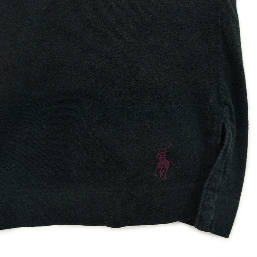 1990's~ Polo by Ralph Lauren L/S TURTLE NECK BLACK ... M