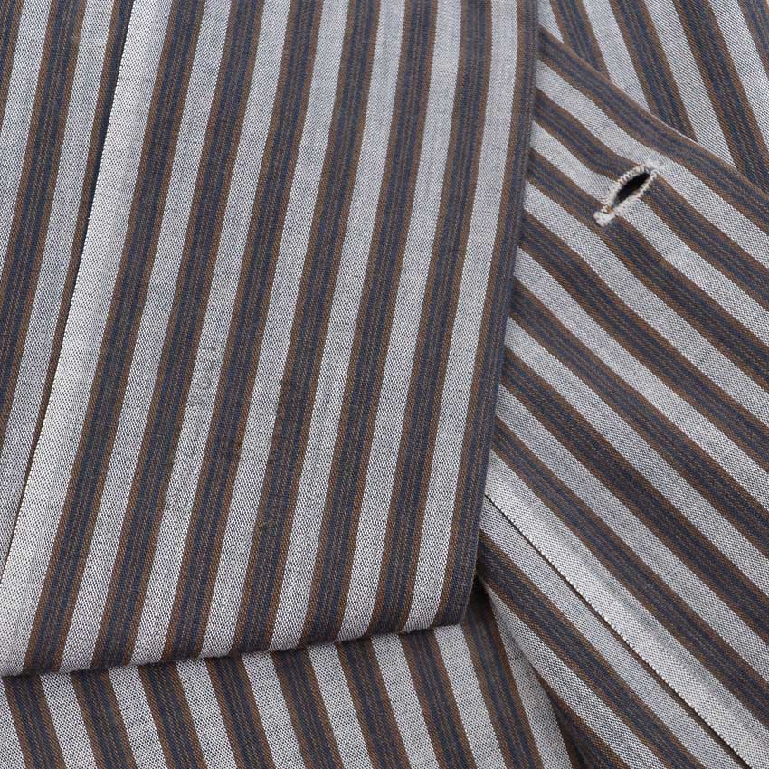 1960's PURITAN AUTHENTIC IVY STYLE STRIPE B/D SHIRT ... M