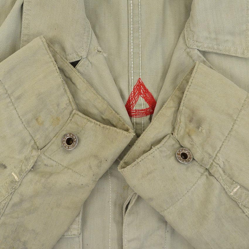 1940's A.RIFKIN&CO. ATLANTIC WHITE FLASH HBT WORK COVERALL 40 ... AS IS