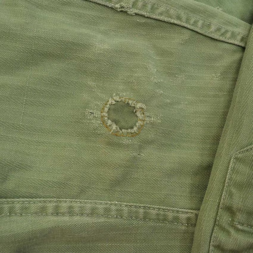 1940's U.S.ARMY WW2 M-42 HBT JACKET TWO TONE ... Fits like 44〜