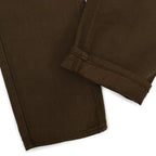 1960's LEVI'S 518 BIG-E BROWN Katsuragi COTTON TWILL PANTS ... W33 L33