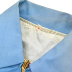 1960's VIETNAM ERA JAPAN SOUVENIR JACKET LIGHT BLUE Dragon Hawk Tiger ... M