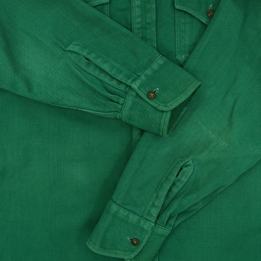 1940's〜 T.S.LANKFORD&SONS PHILLIP66 GREEN COTTON TWILL SHIRT ... 15