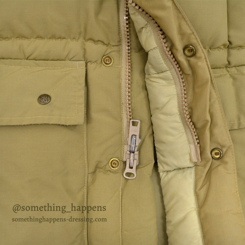 1970's~ EDDIE BAUER KARAKORAM PARKA DOWN JACKET TAN ... Fits like S