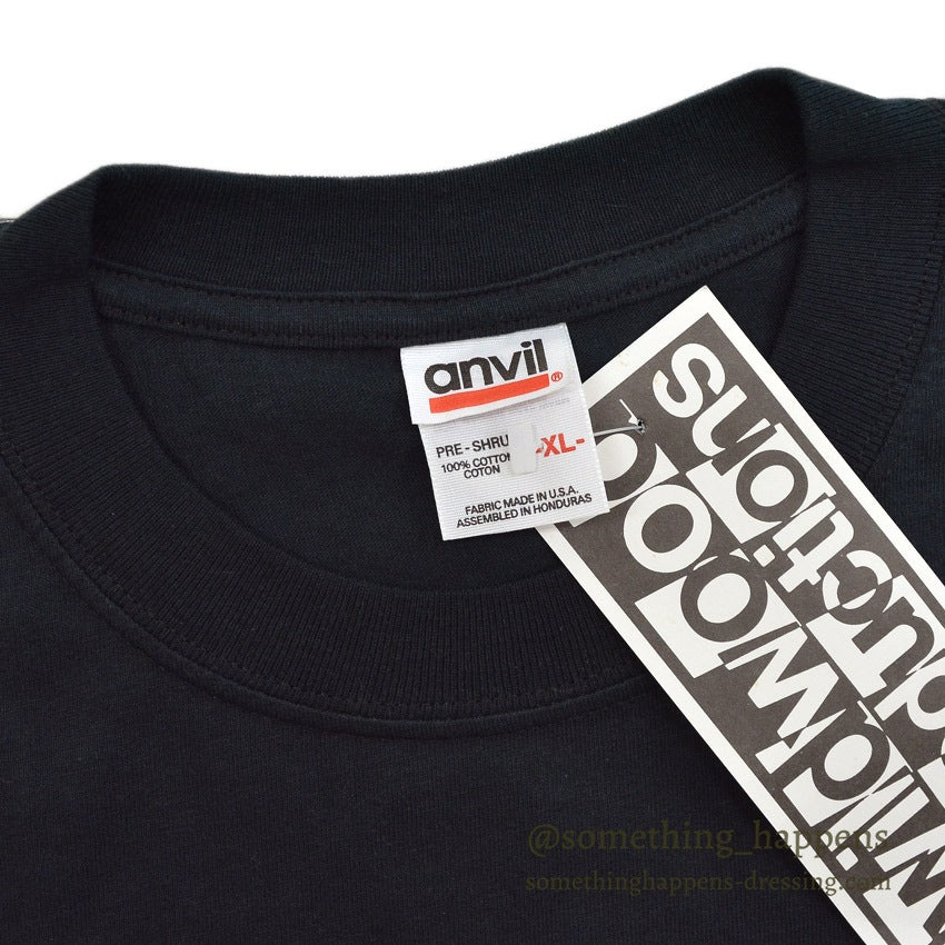 1990's〜 DEADSTOCK anvil WILDWOOD PRODUCTIONS ART SCULPTURE T-SHIRT ... XL