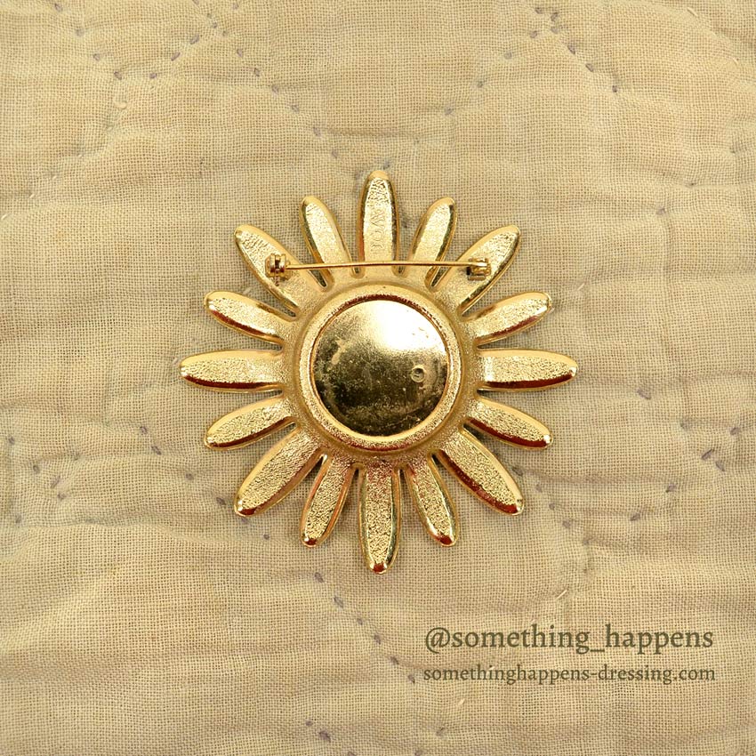 OLD FLOWER & SUN PINS ...