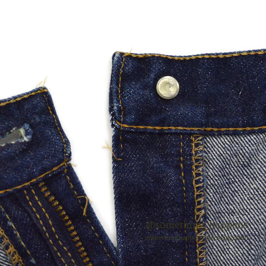 1960's LEVI'S 606 BIG-E DENIM PANTS MINT... W32 L31