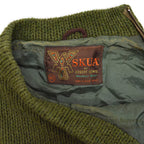 1960's〜 SKUA BY ROBERT LEWIS WOOL SWEATER WITH ZIPPER ... 40