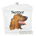 1990's ONEITA SETTER DOG PRINT T-SHIRT ... X-LARGE