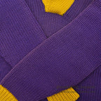 1930's~ TWO TONE SHAWL COLLAR PULLOVER WOOL SWEATER...