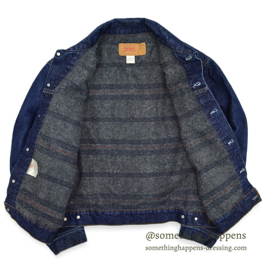 1970's Levi's 70505-0317 small-e DENIM JACKET BLANKET... 46