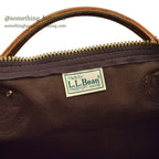 1980's DEADSTOCK L.L.BEAN DUFFLE BAG WITH ORIGINAL STRAP ...