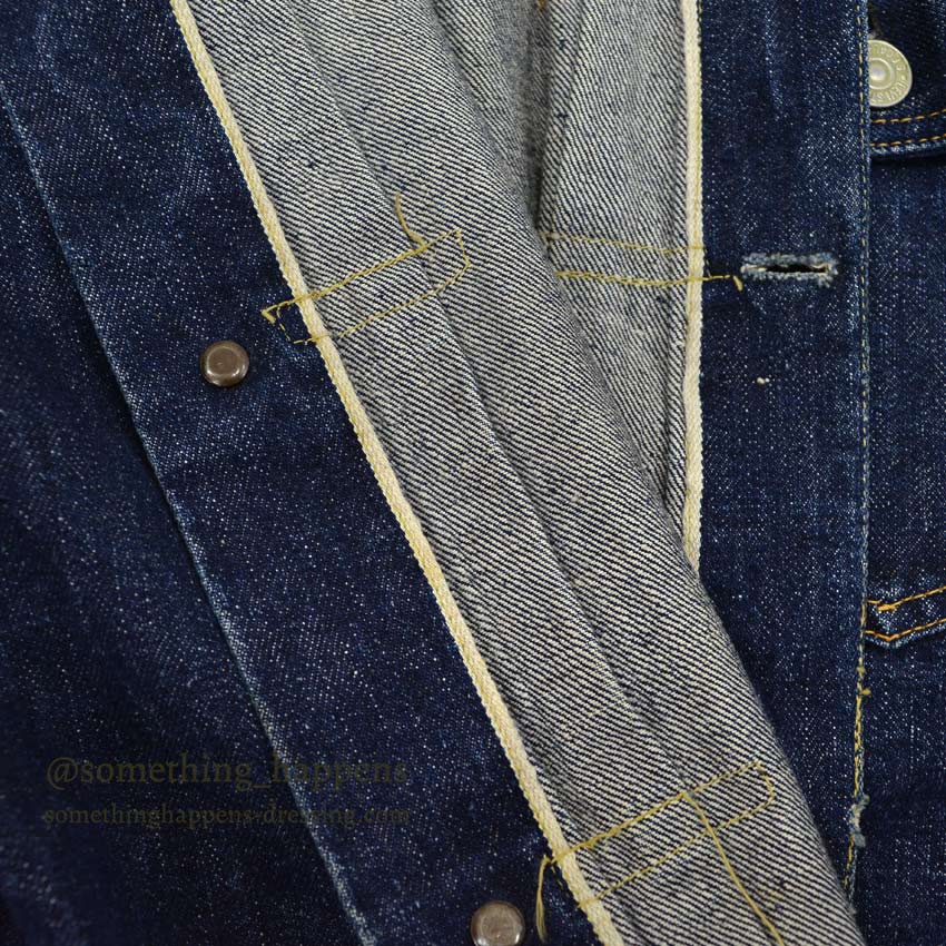 1940's LEVI'S 506XX TYPE1 DENIM JACKET DARK ...