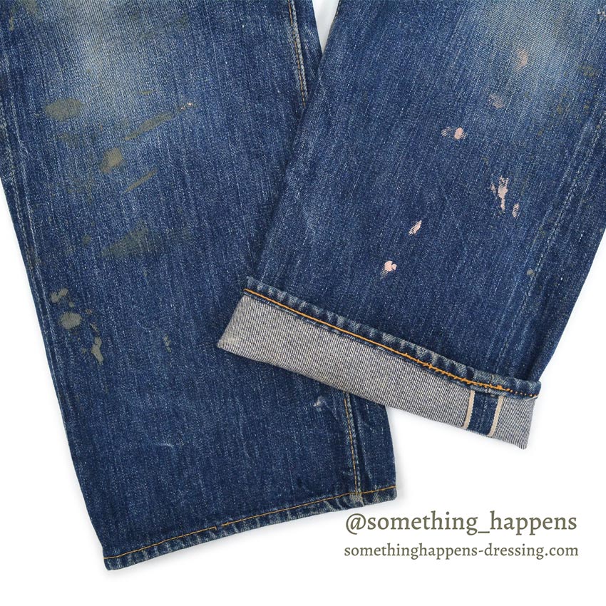 1950's LEVI'S 501XX LEATHER PATCH .. W31 L27