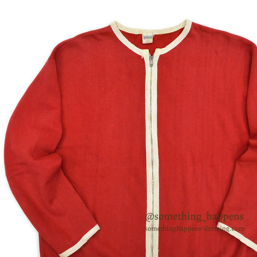 1960's SPORTSWEAR ZIP UP SWEAT SHIRTS...L