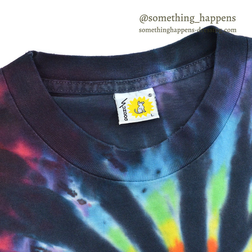1980's〜 SUNDOG SPIRAL TIE DYE T-SHIRT ... L