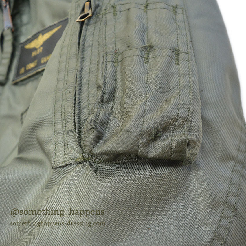 1970's USCG CWU-36/P SUMMER FLIGHT JACKET ... Fits like S