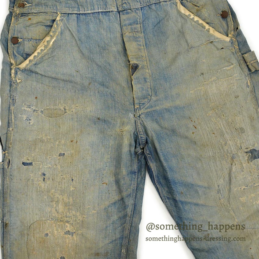 1940's SUPER BIGMAC DENIM OVERALL AS IS ... W38/L26