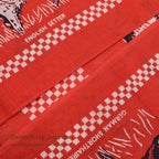 DEADSTOCK OLD HOUND DOG BANDANA CHECKERD FLAG...