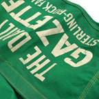 1960's THE DAILY GAZETTE STERLING-ROCK FALLS NEWS PAPER BAG GREEN...