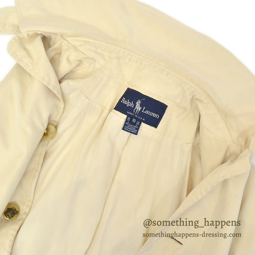1980's RALPH LAUREN BALMACAAN COAT Made in USA...