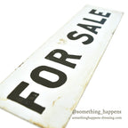 FOR SALE OLD METAL SIGN...