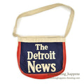 1960's~ The Detroit News NEWS PAPER BAG... SMALL