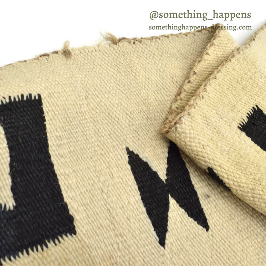 c.1920's NAVAJO RUG WHIRLING LOGS SWASTIKA... 191cm/123cm