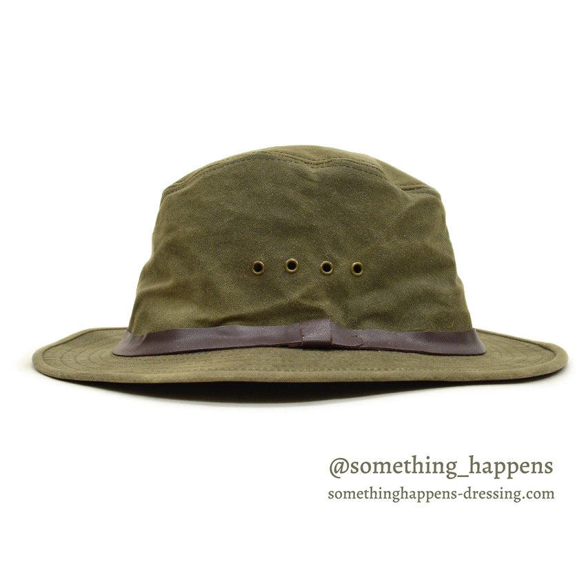 OLD FILSON TIN CLOTH PACKER HAT...XL
