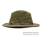 OLD FILSON TIN CLOTH PACKER HAT...XL