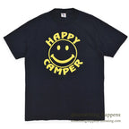 1990's〜 DELTA HAPPY CAMPER SMILE PRINT T-SHIRT ... L