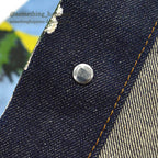 1970's Levi's FOLK ART PAINT 70505 small-e DENIM JACKET NON WASH ... 44