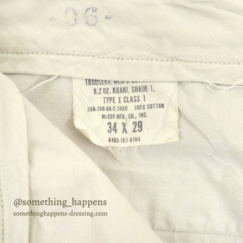 1960's USARMY CHINO TROUSERS...W32/L28