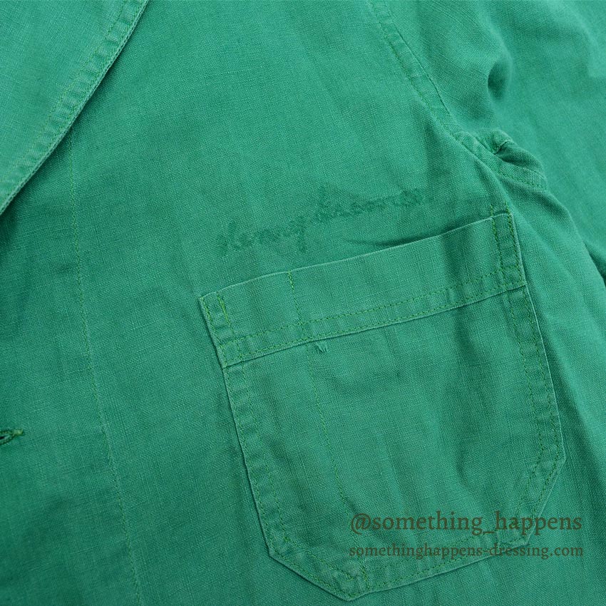 1950's THE AROTEX CO, INC GREEN WORK JACKET JUNK ... 42