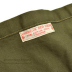 1940's AMERICAN RED CROSS WW2 HBT APRON DITTY BAG...