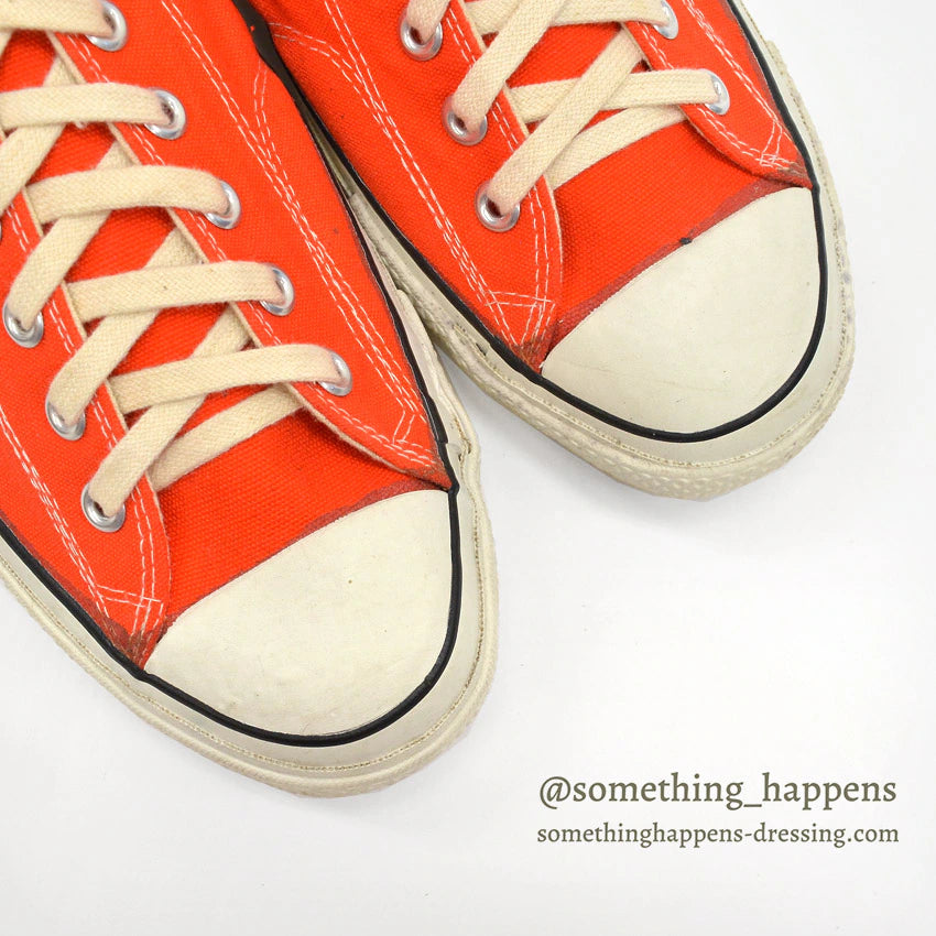 1970's DEADSTOCK CONVERSE CHUCK TAYLOR LO ORANGE... 12